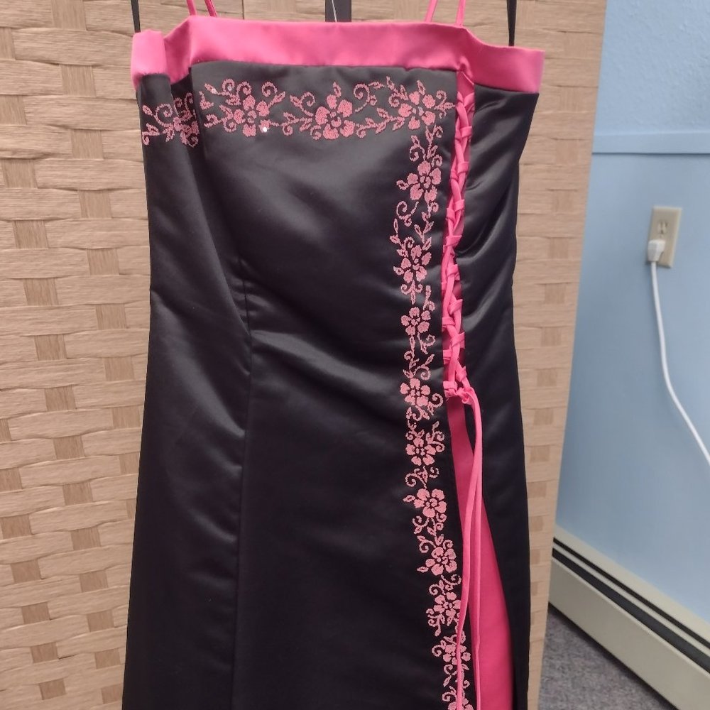 Debut, Black and Pink formal dress